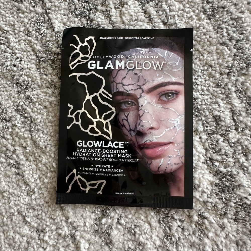 GlamGlow-‎ Glowlace Radiance - Boosting Hydration Sheet Mask